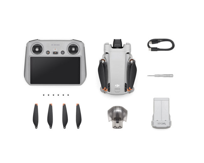DJI Mini 3 with DJI RC Remote and Hard-Shell Case Kit (Fly More