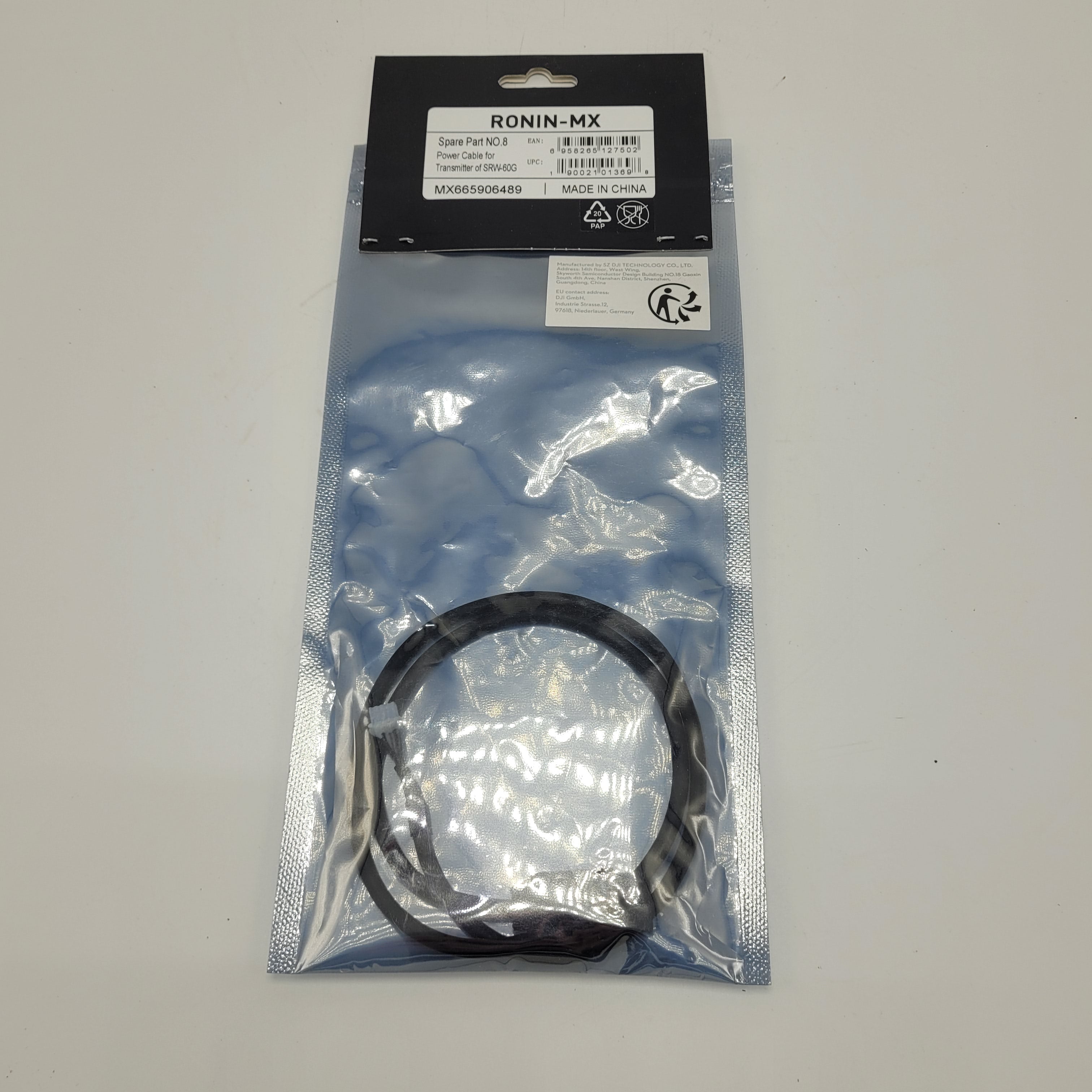 Ronin-MX Spare Part 8 Power Cable for Transmitter of SRW-60G