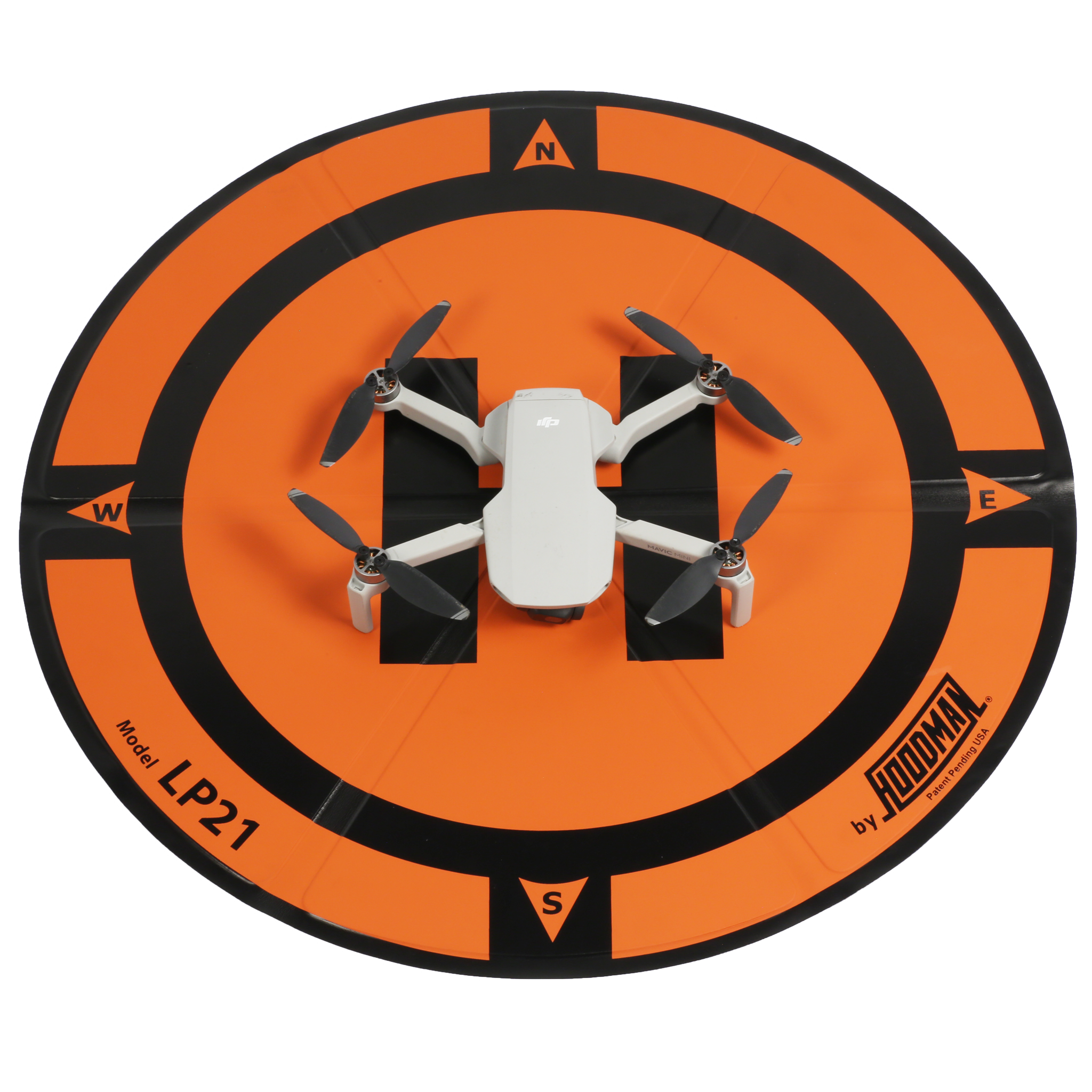 Hoodman Weighted Trifold Drone Landing Pad LP21