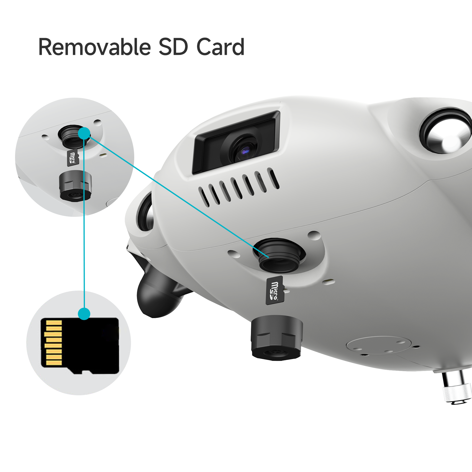Qysea - FiFish V-EVO Standard package Removable SD card
