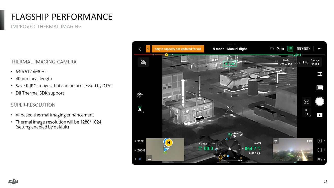 DJI - Matrice 30T with Shield Plus (No Batteries)